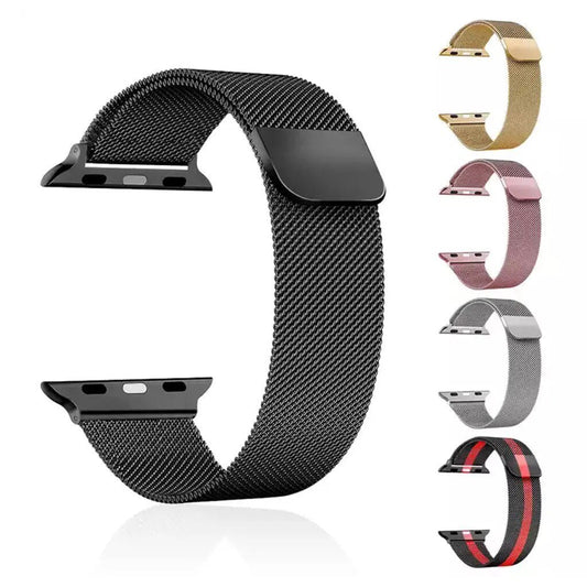 Bracelet alpine pour Apple Watch Ultra Band, Bracelet Correa en nylon et acier inoxidable, iWatch Series 9, 8, SE, 4, 3, 7, 6, 5, 49mm, 45mm, 44mm, 42mm, 40mm, 41mm, 44mm 38mm