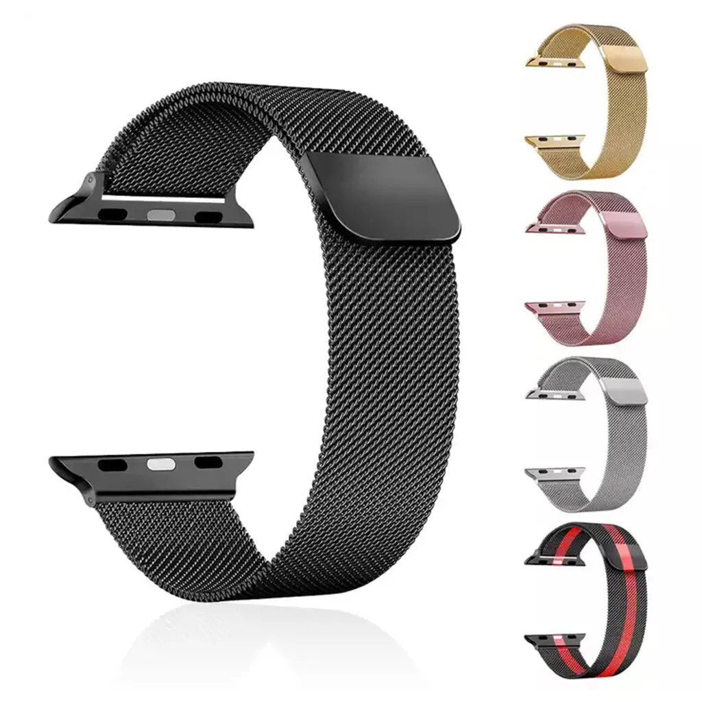 Bracelet alpine pour Apple Watch Ultra Band, Bracelet Correa en nylon et acier inoxidable, iWatch Series 9, 8, SE, 4, 3, 7, 6, 5, 49mm, 45mm, 44mm, 42mm, 40mm, 41mm, 44mm 38mm
